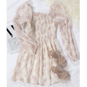 *Sold Out* Honey Smocked Ditsy Floral Dress